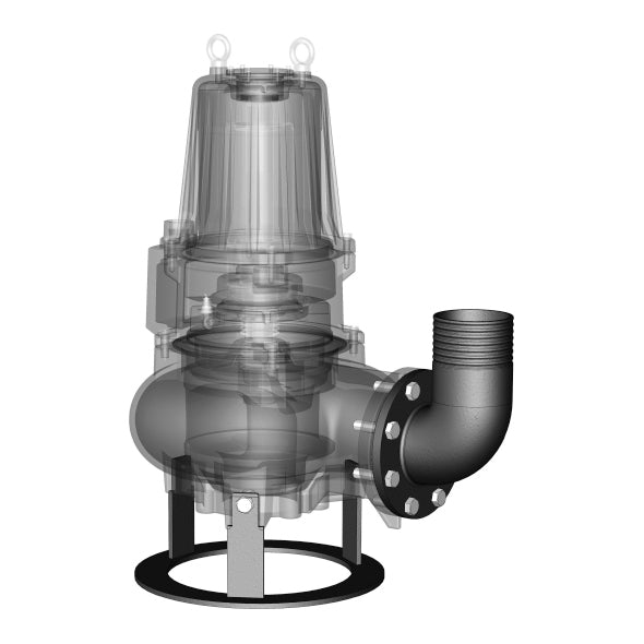 VTH-EX 100-2/150 (15 кВт, 400 В) погружной насос, сертифицированный ATEX