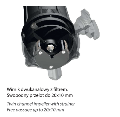Насос погружной APX PRO 50-2/110 M (1,1 кВт, 230 В)