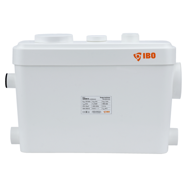 SANIBO B (0,45 кВт, 230В) насос для туалета с измельчителем