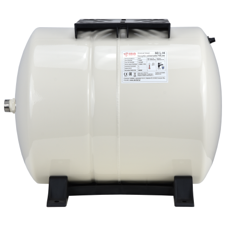FIXLine 60L-H универсальный горизонтальный мембранный бак для центрального отопления/горячей воды