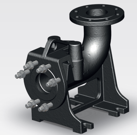 Соединительная лапка DN80 PN6